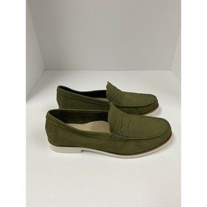 driver club usa shoes mens 11.5 Olive Boat Shoes